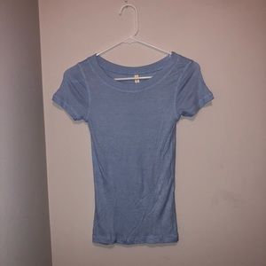 A blue t-shirt